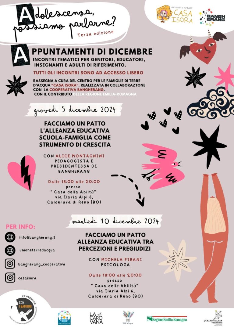 Adolescenza, possiamo parlarne?