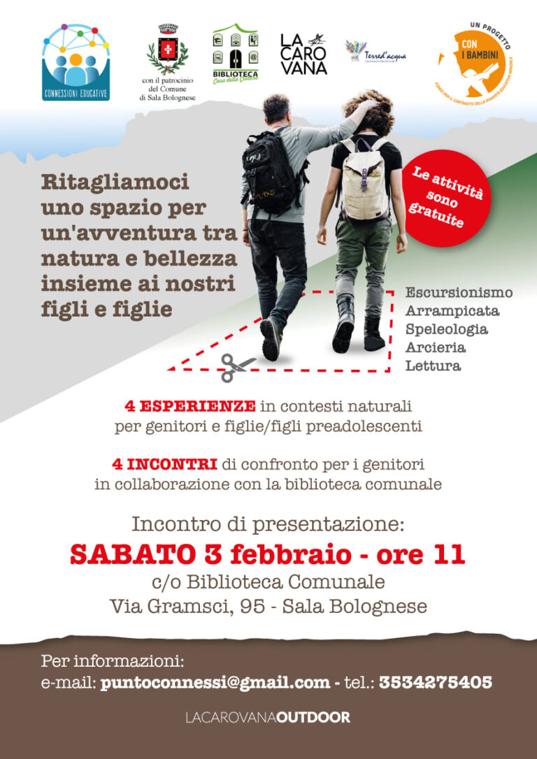 Ritagliamoci uno spazio per un’avventura